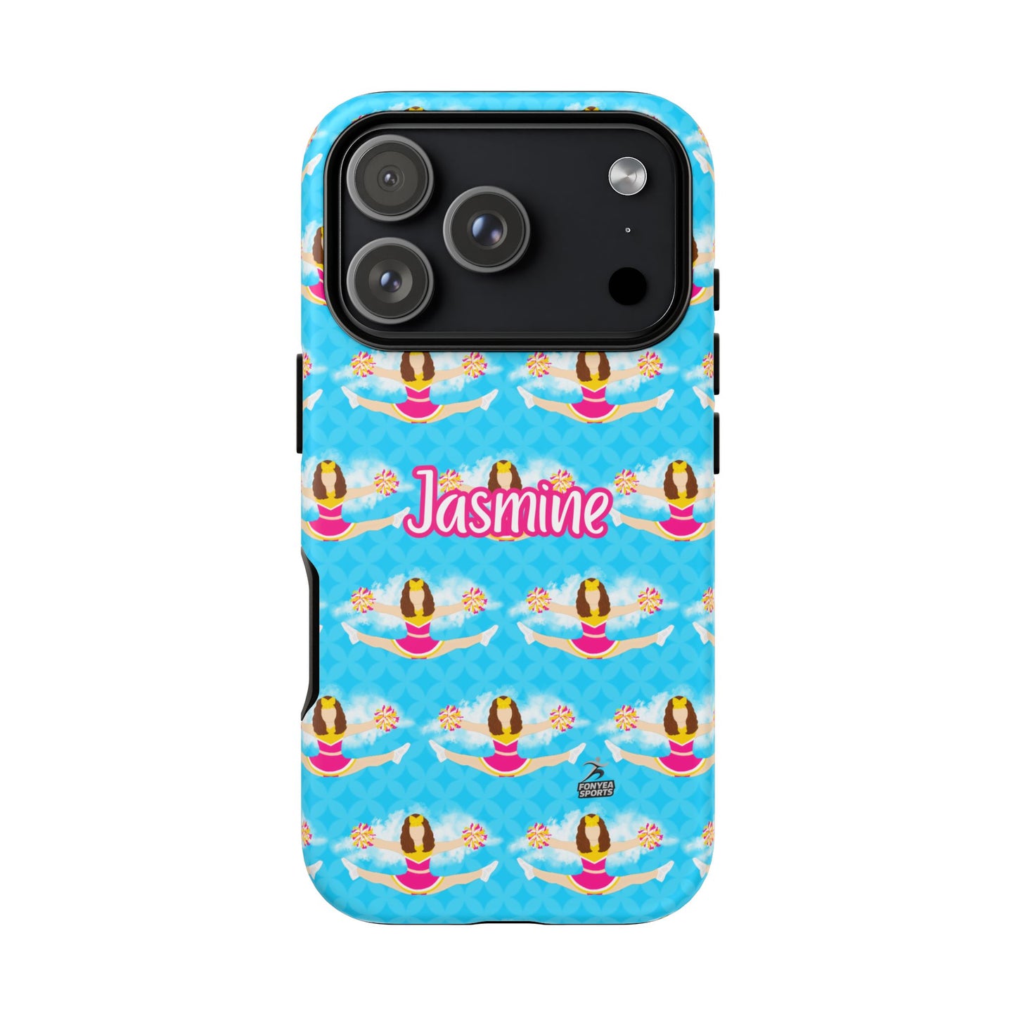 Personalized Cheerleader Tough Phone Case, Fonyea Sports