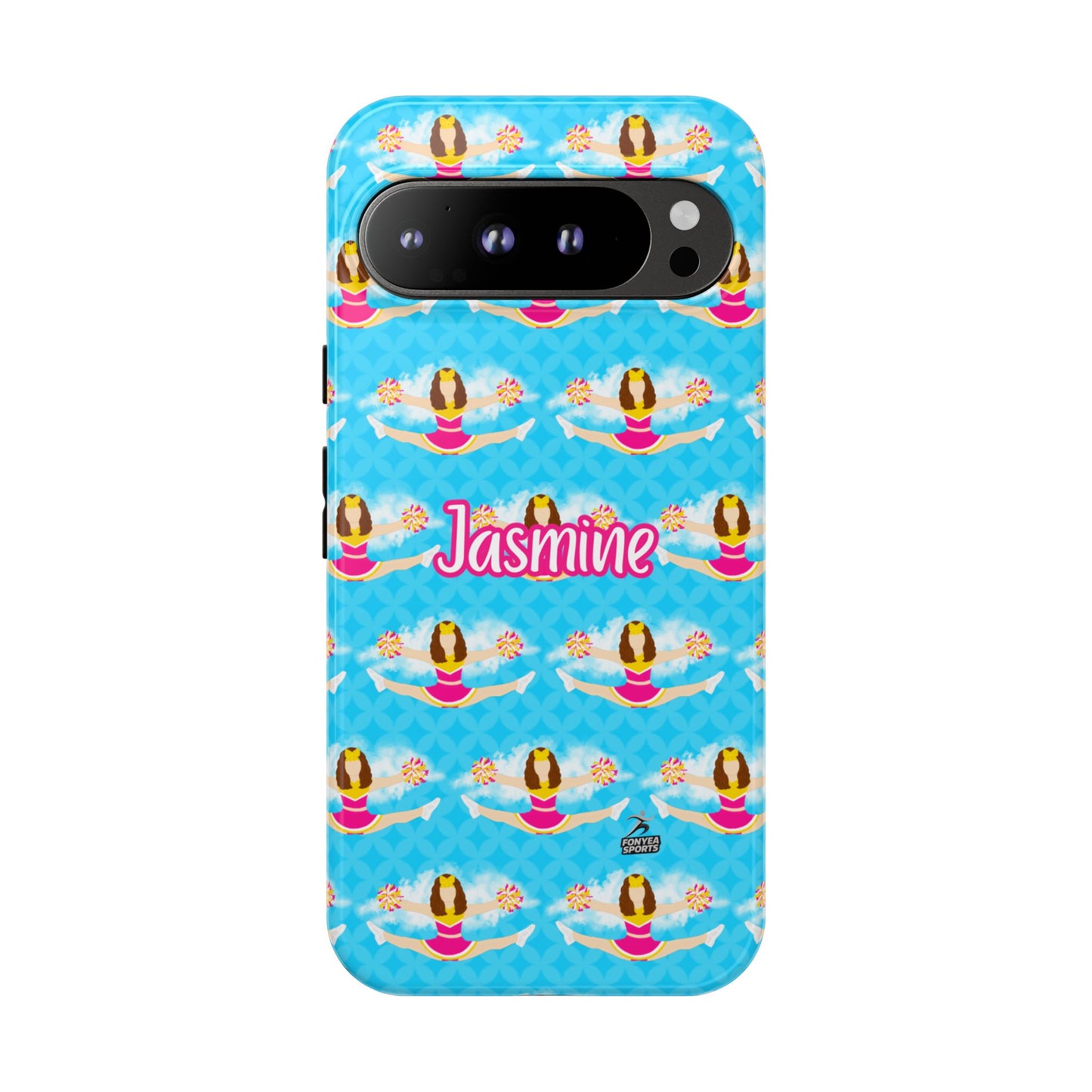 Personalized Cheerleader Tough Phone Case, Fonyea Sports