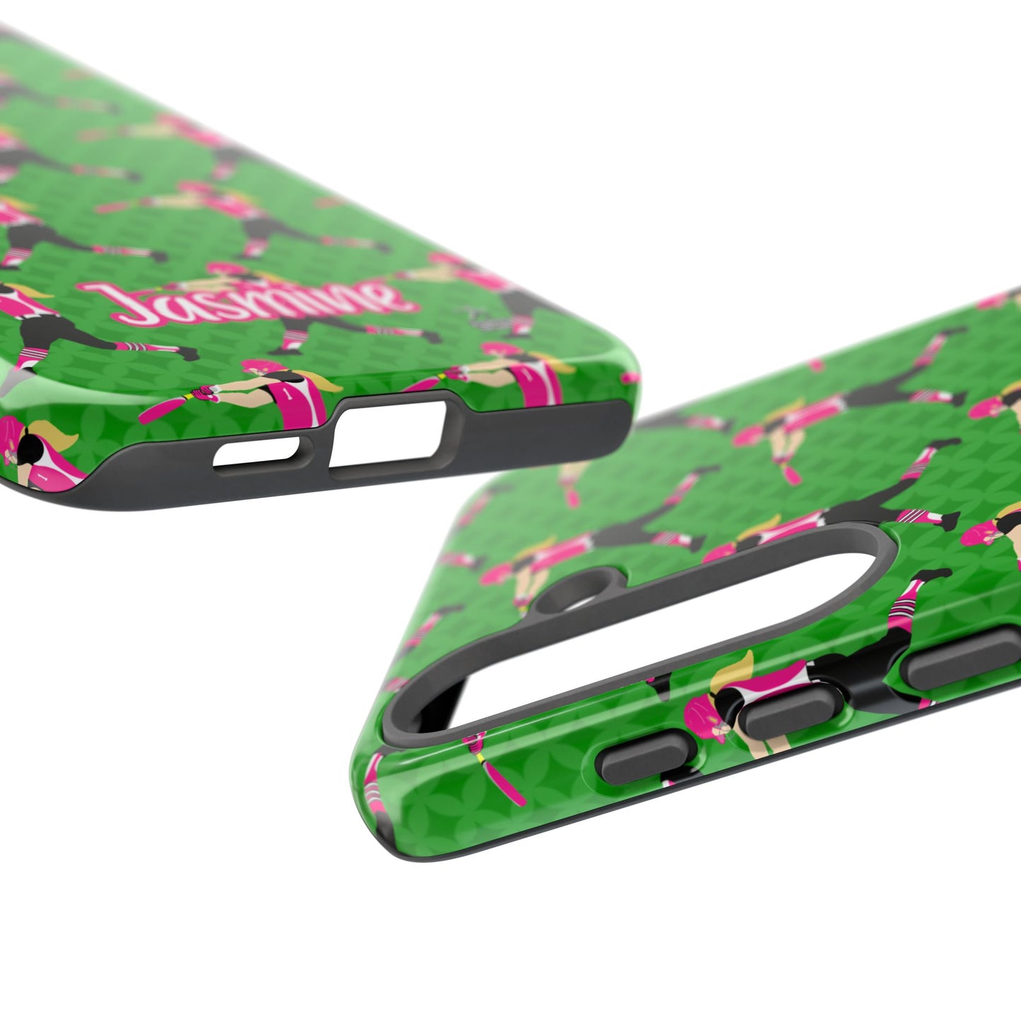 Personalized Softball Girl Tough Phone Case, Fonyea Sports