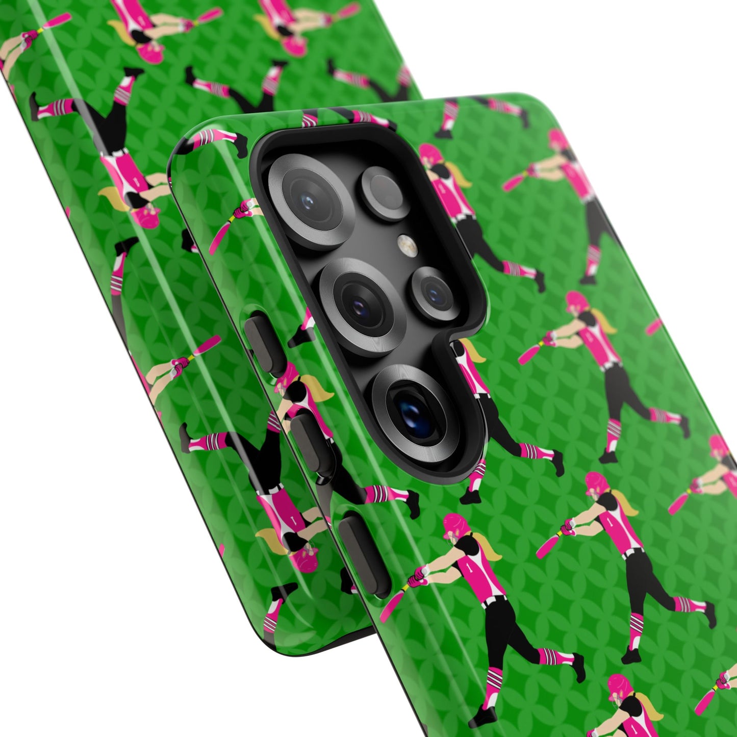 Personalized Softball Girl Tough Phone Case, Fonyea Sports