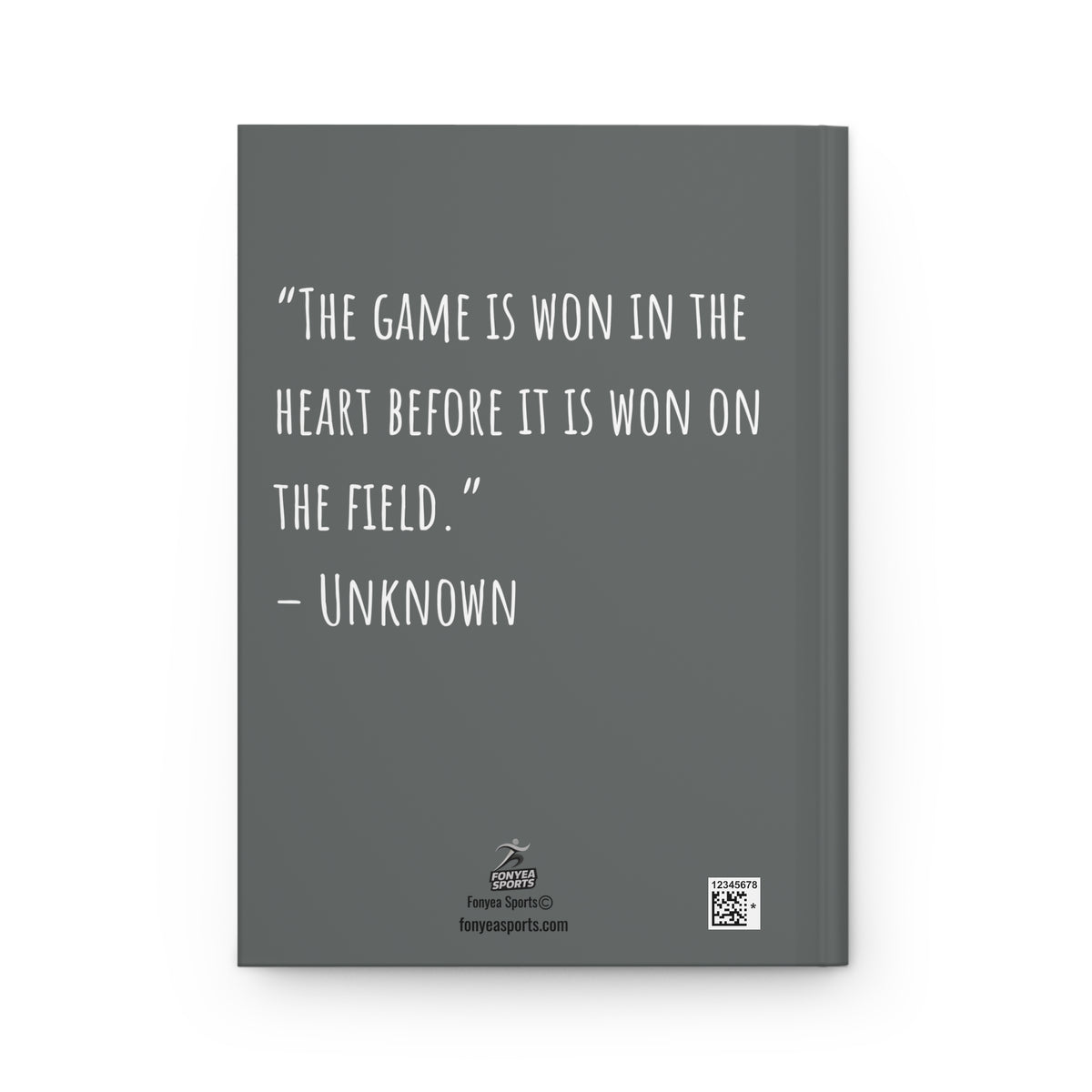 Soccer Girl Personalized Blank Lined Journal — Hardback Edition