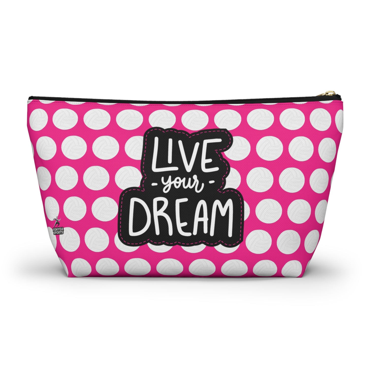 Fonyea Sports Volleyball Accessory Makeup Pouch Bag