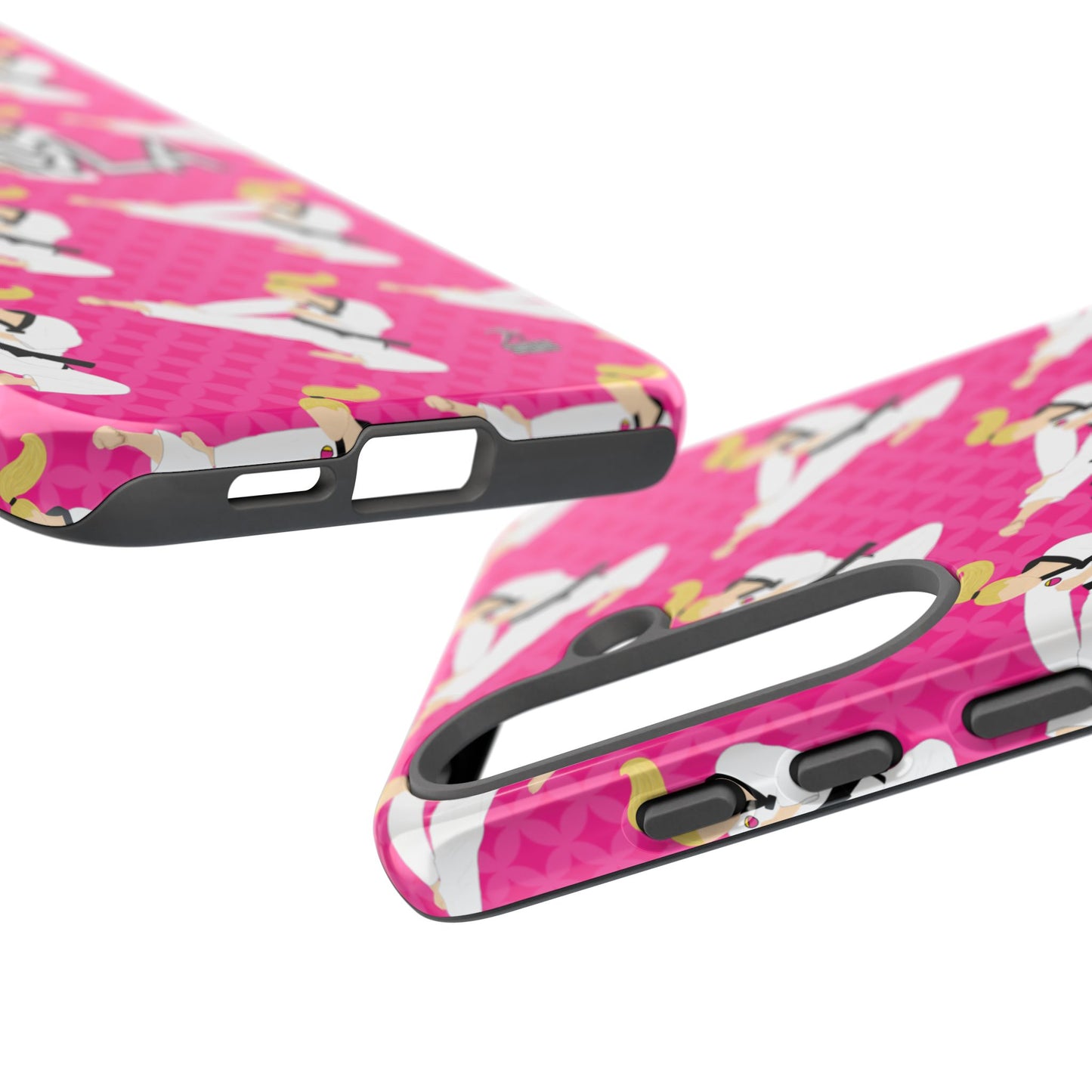 Personalized Martial Arts Taekwondo Karate Girl Tough Phone Case, Fonyea Sports