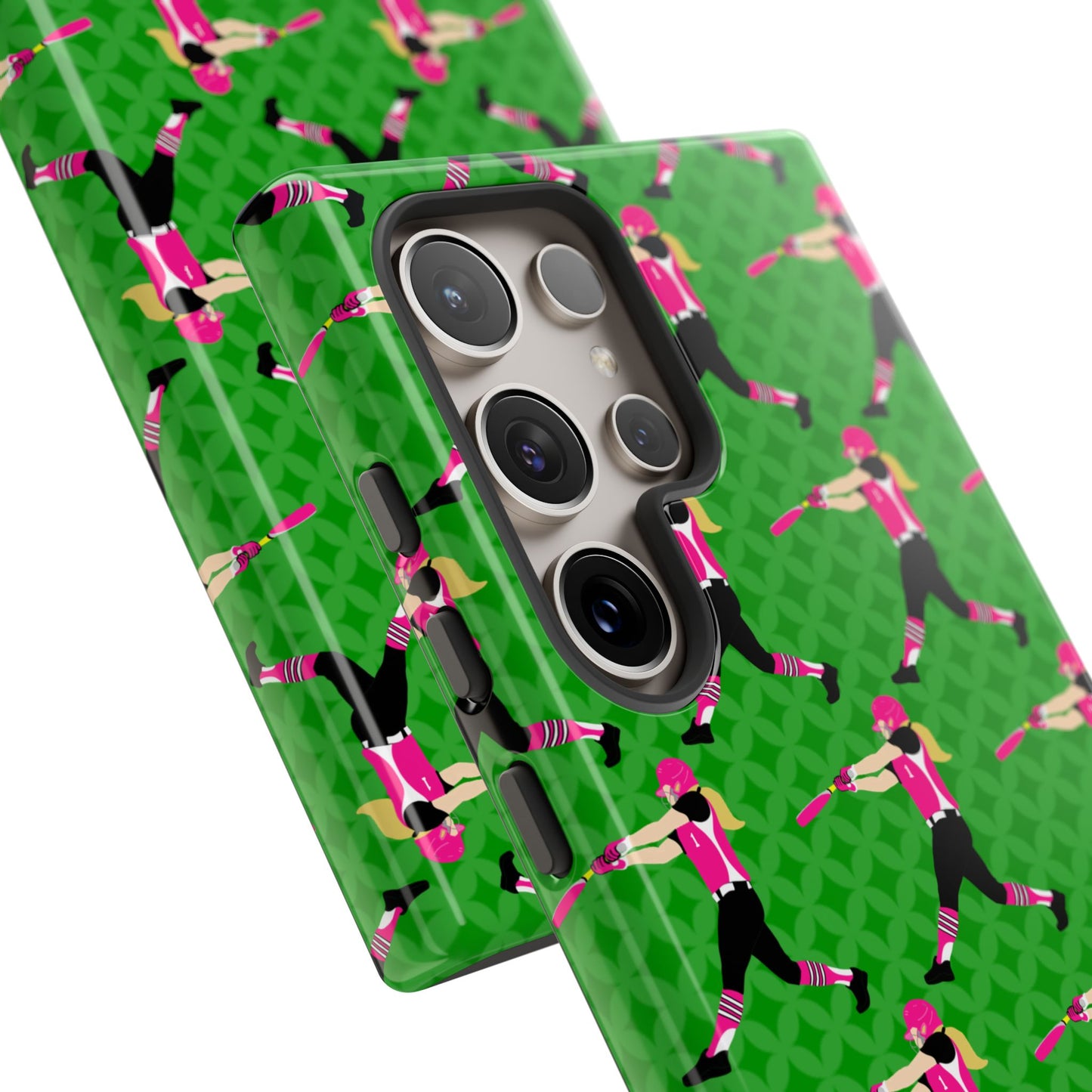 Personalized Softball Girl Tough Phone Case, Fonyea Sports