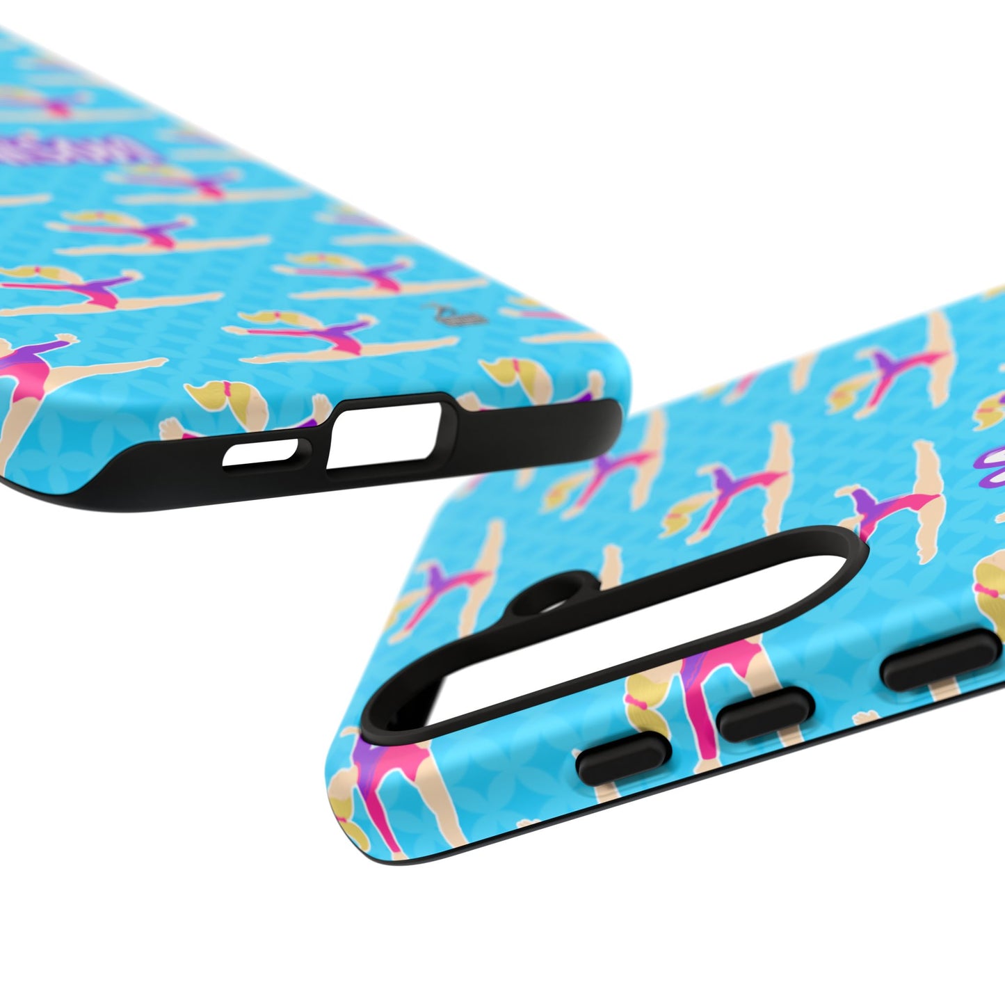 Personalized Gymnast BlueTough Phone Case, Fonyea Sports