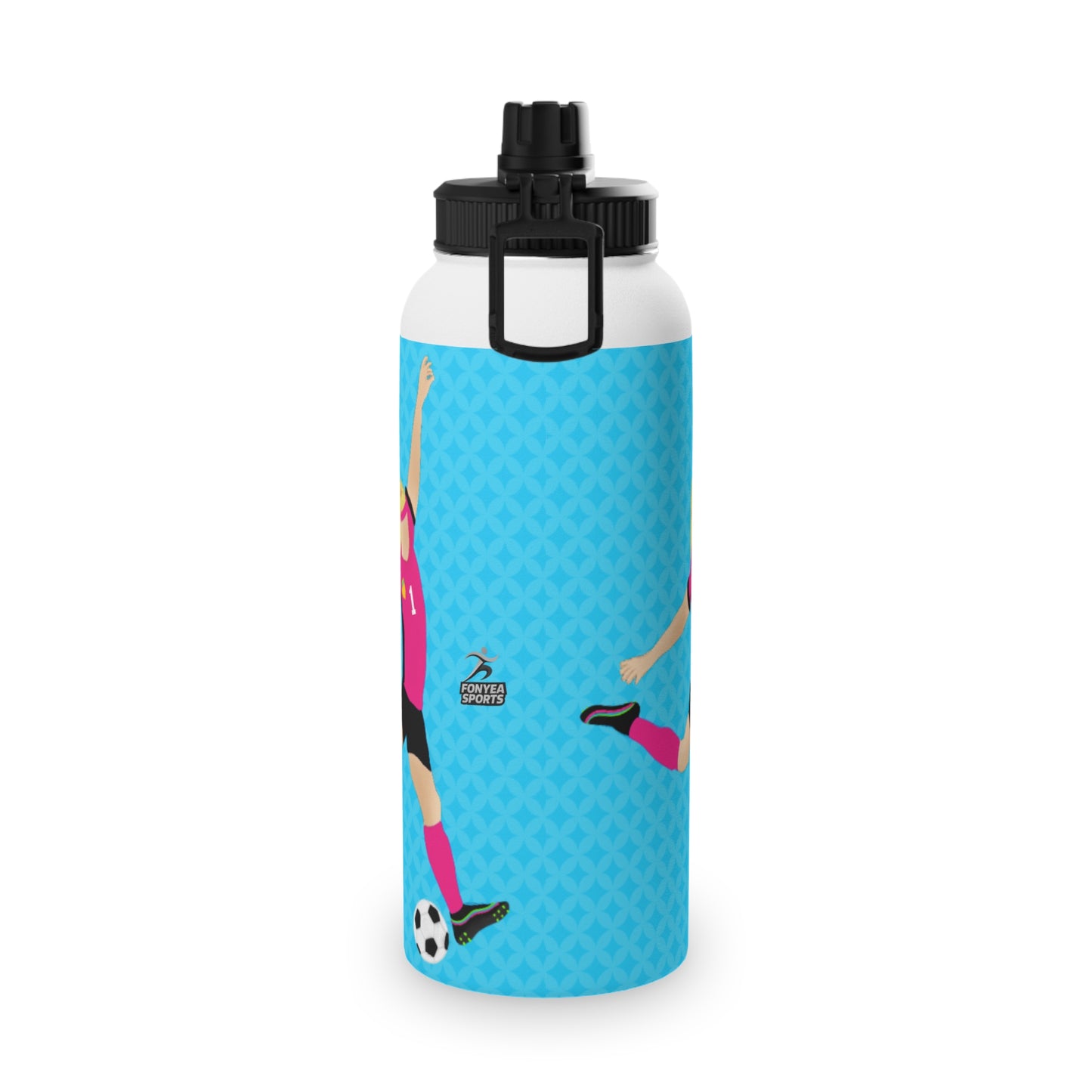 Fonyea Sports Soccer Girl Stainless Steel Water Bottle