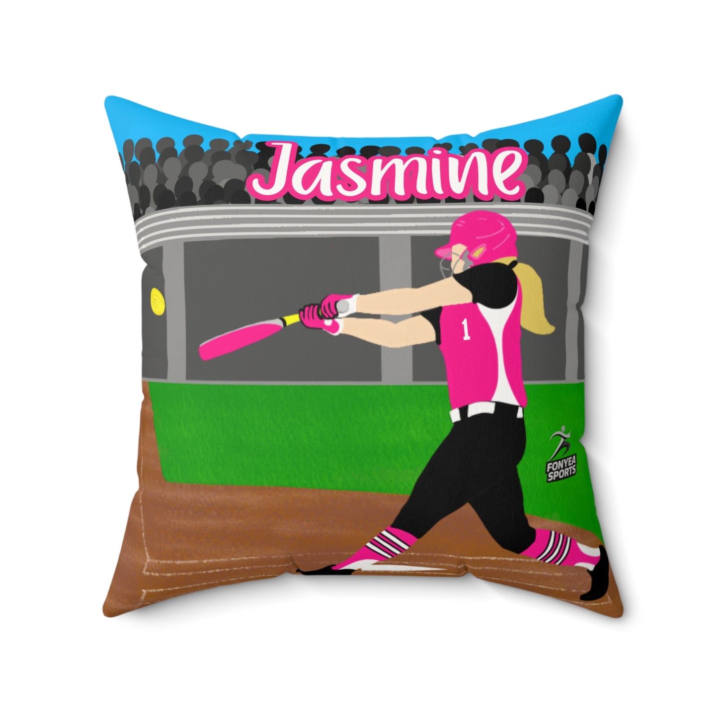 Fonyea Sports, Softball Girl Pillow