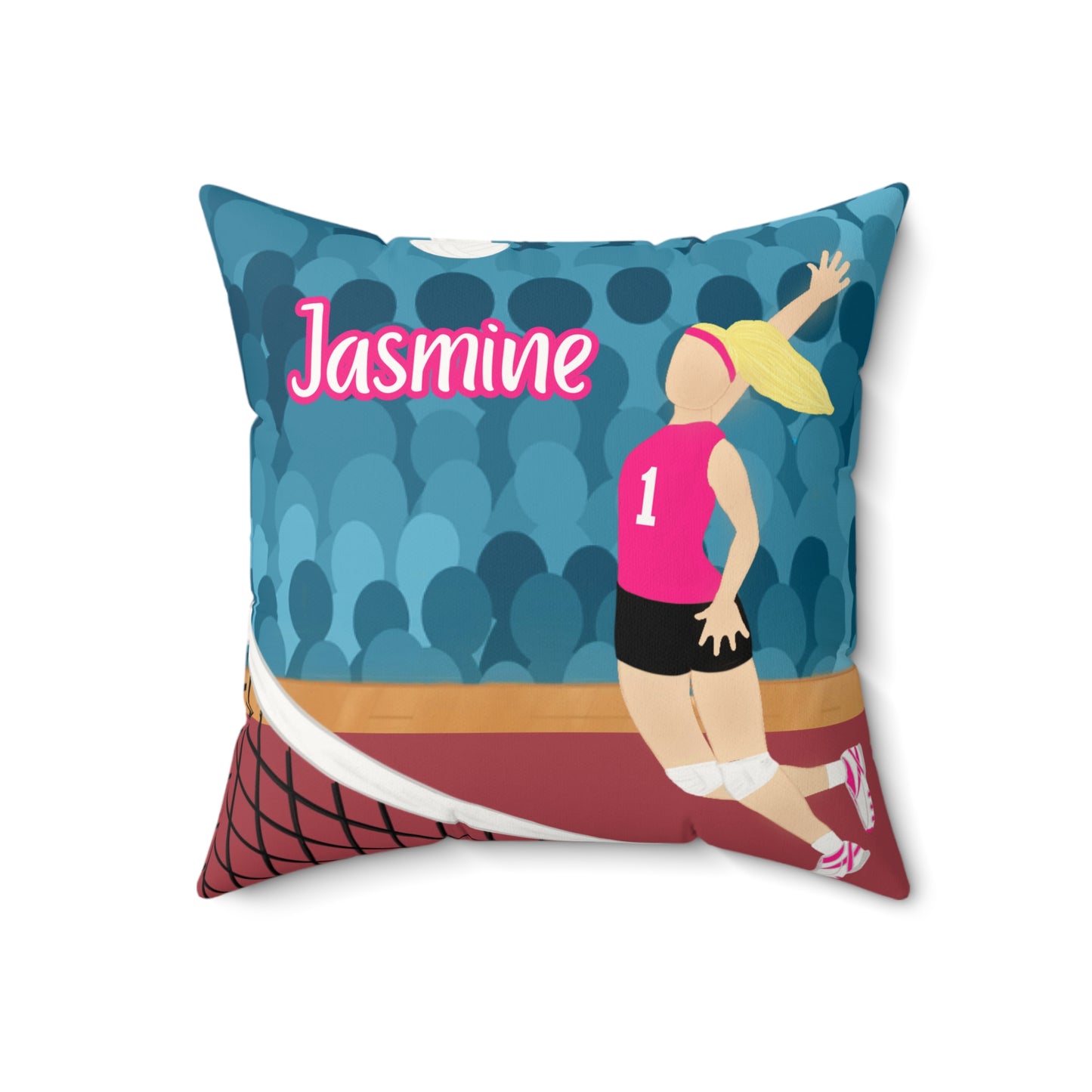 Fonyea Sports Volleyball Girl Pillow