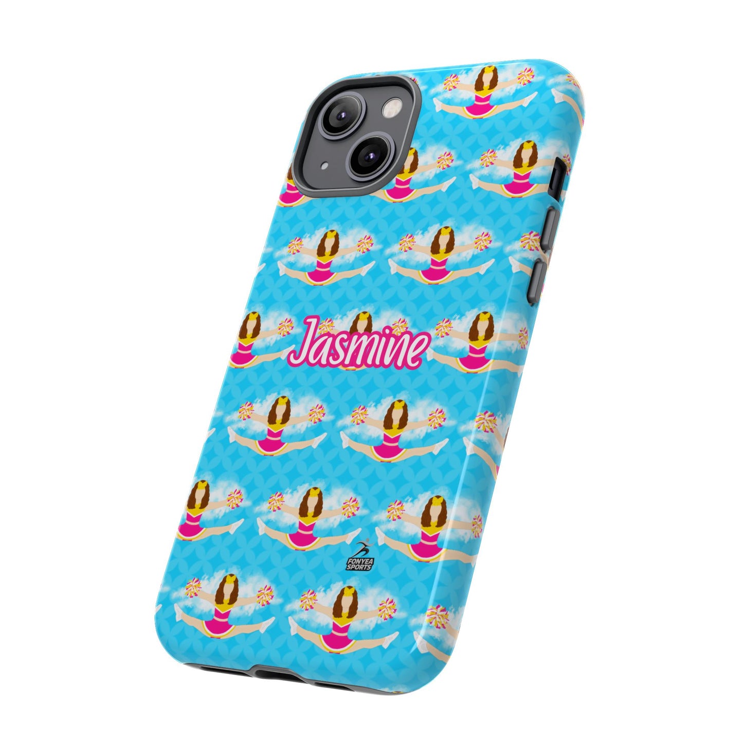 Personalized Cheerleader Tough Phone Case, Fonyea Sports