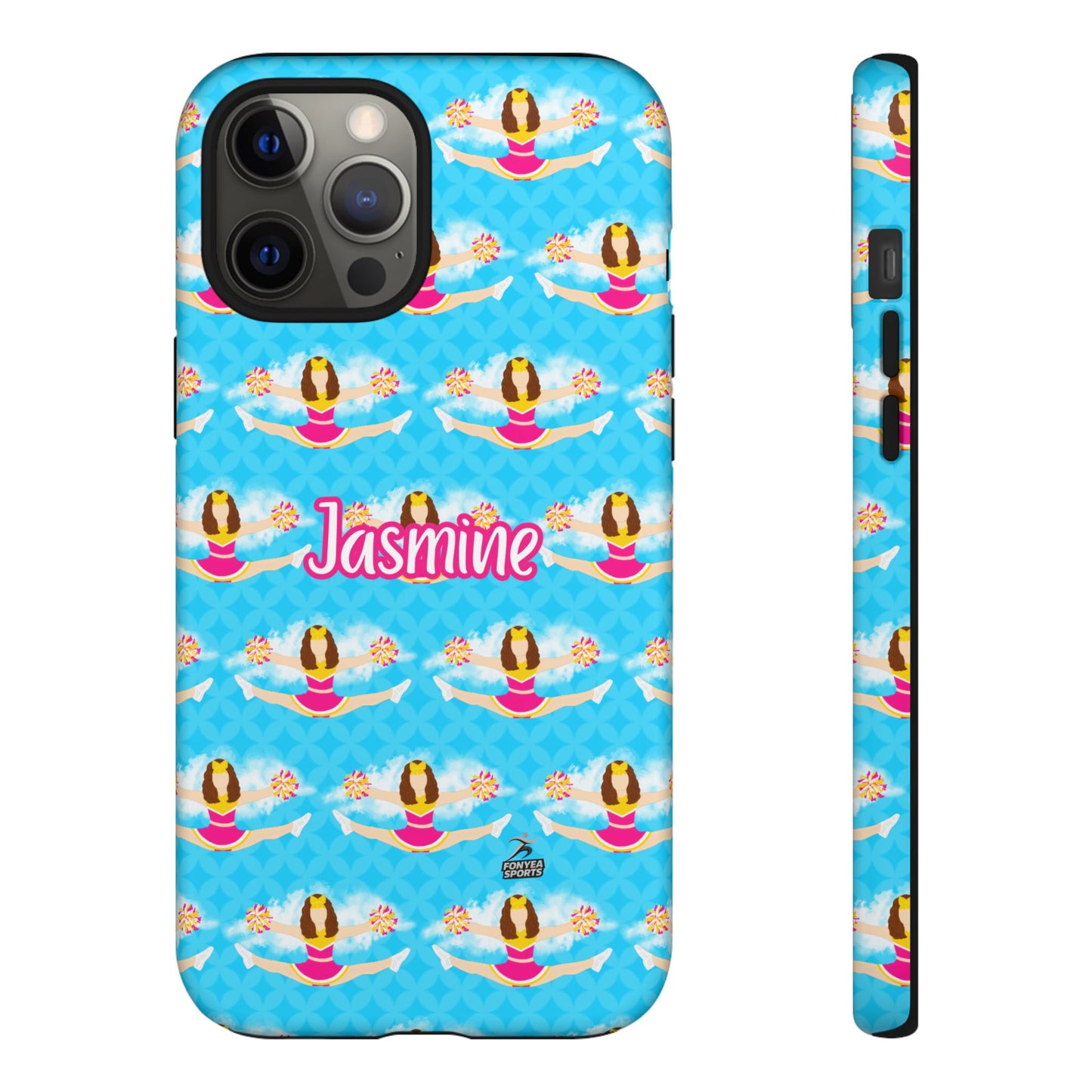 Personalized Cheerleader Tough Phone Case, Fonyea Sports