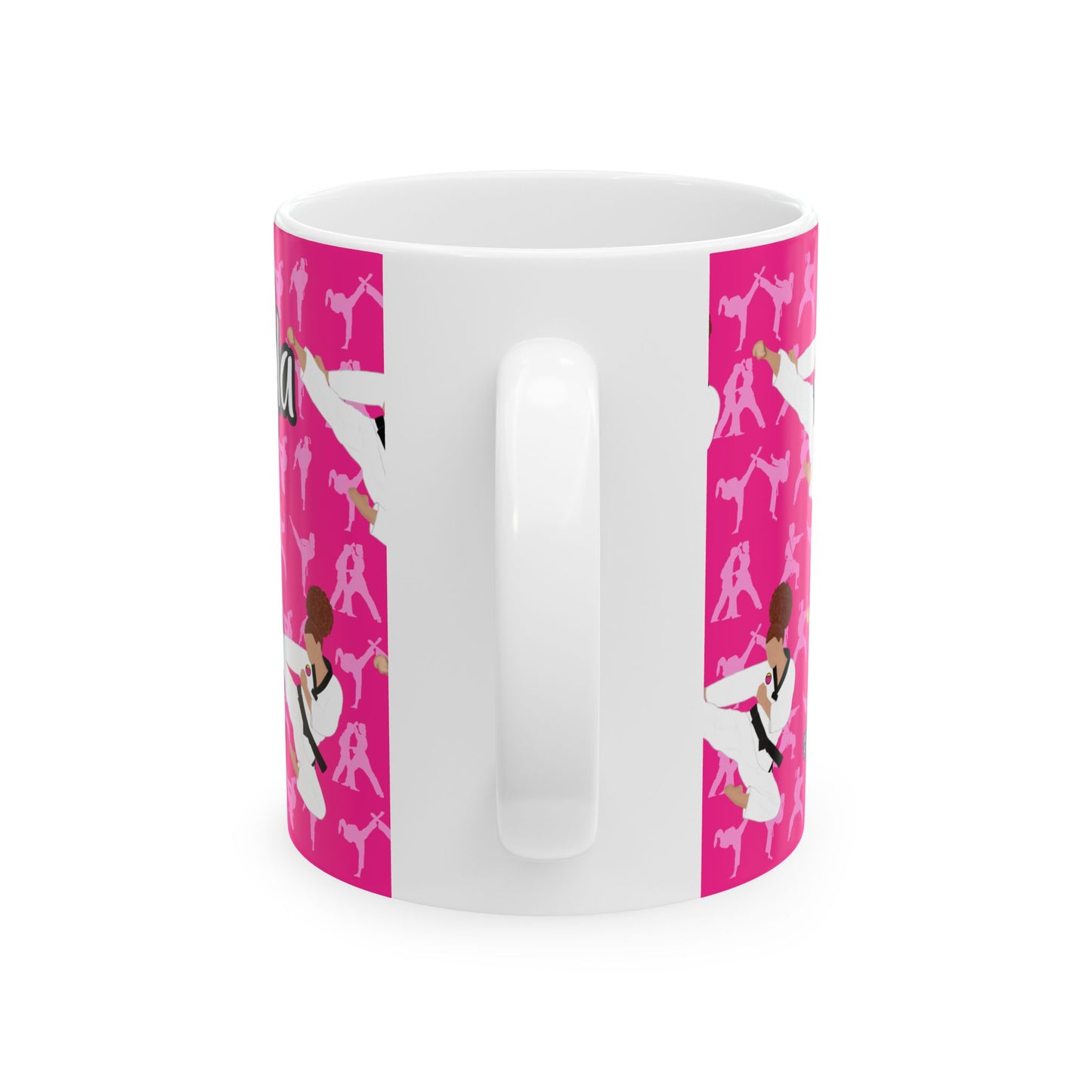 Martial Arts Ceramic Mug — Judo Karate Taekwondo Gift (11oz/15oz)