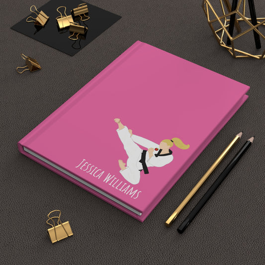 Personalized Martial Arts Hardcover Journal Matte, Fonyea Sports