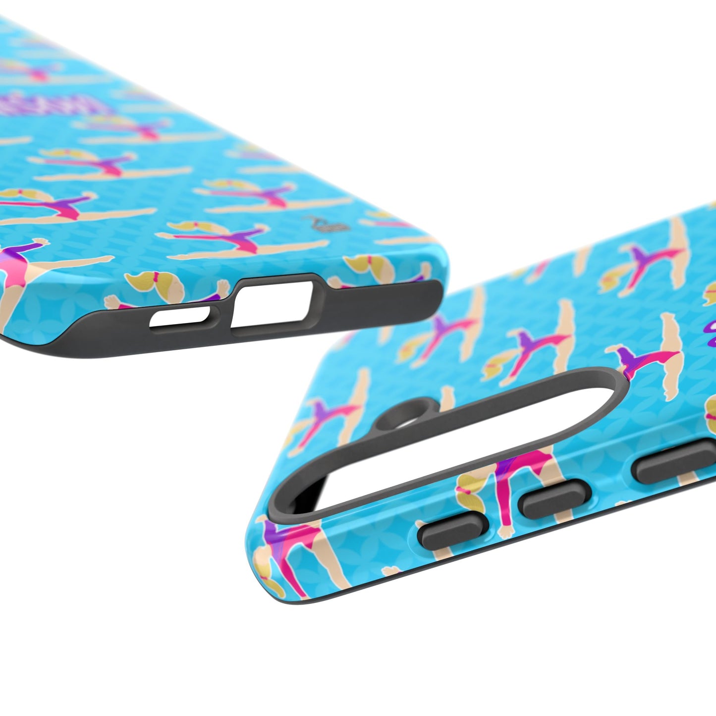 Personalized Gymnast BlueTough Phone Case, Fonyea Sports