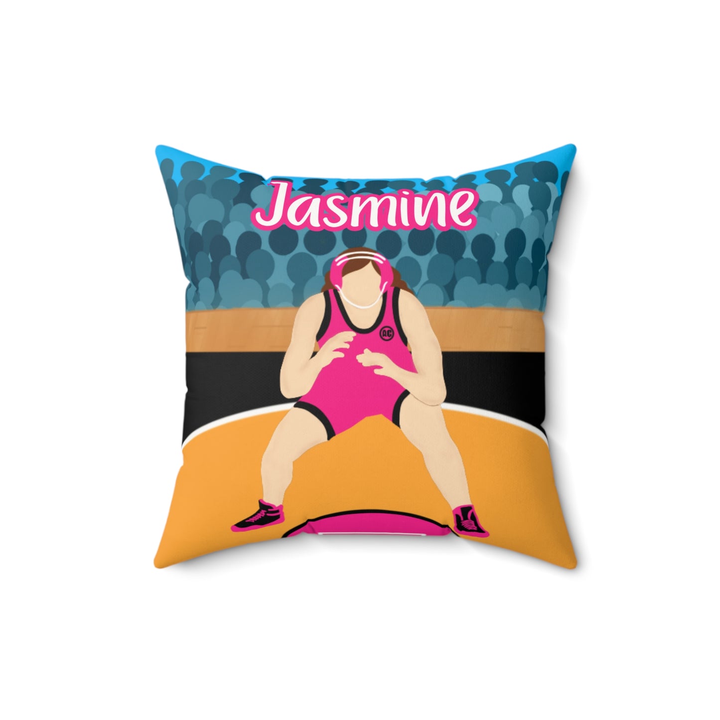 Fonyea Sports Wrestler Girl Pillow