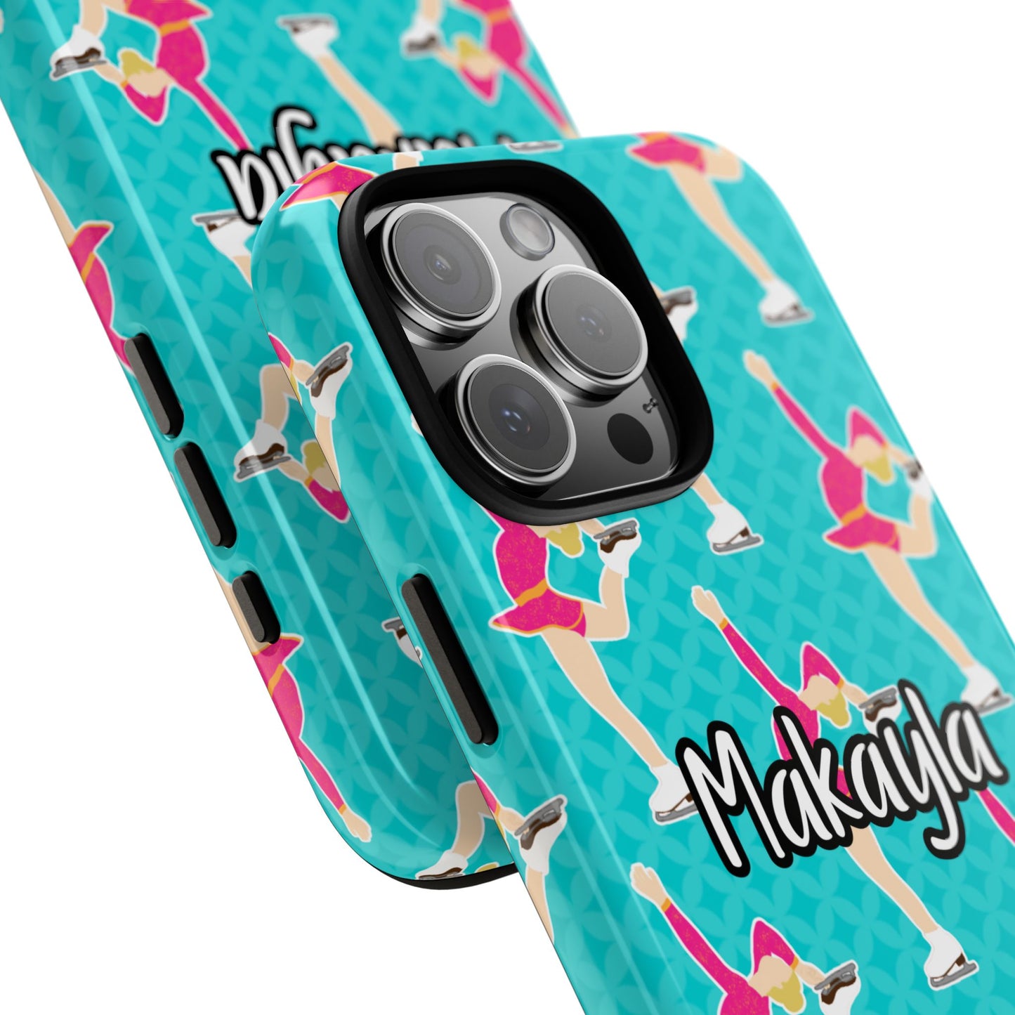 Personalized Figure Ice Skater Girl Tough Phone Case, Fonyea Sports