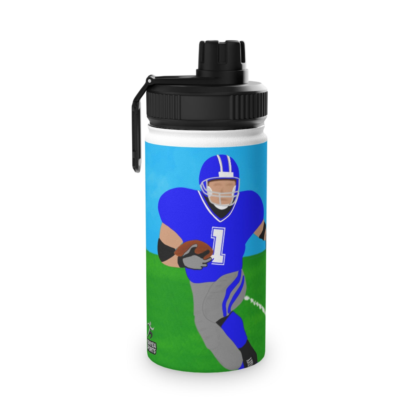 Fonyea Sports Football Stainless Steel Water Bottle