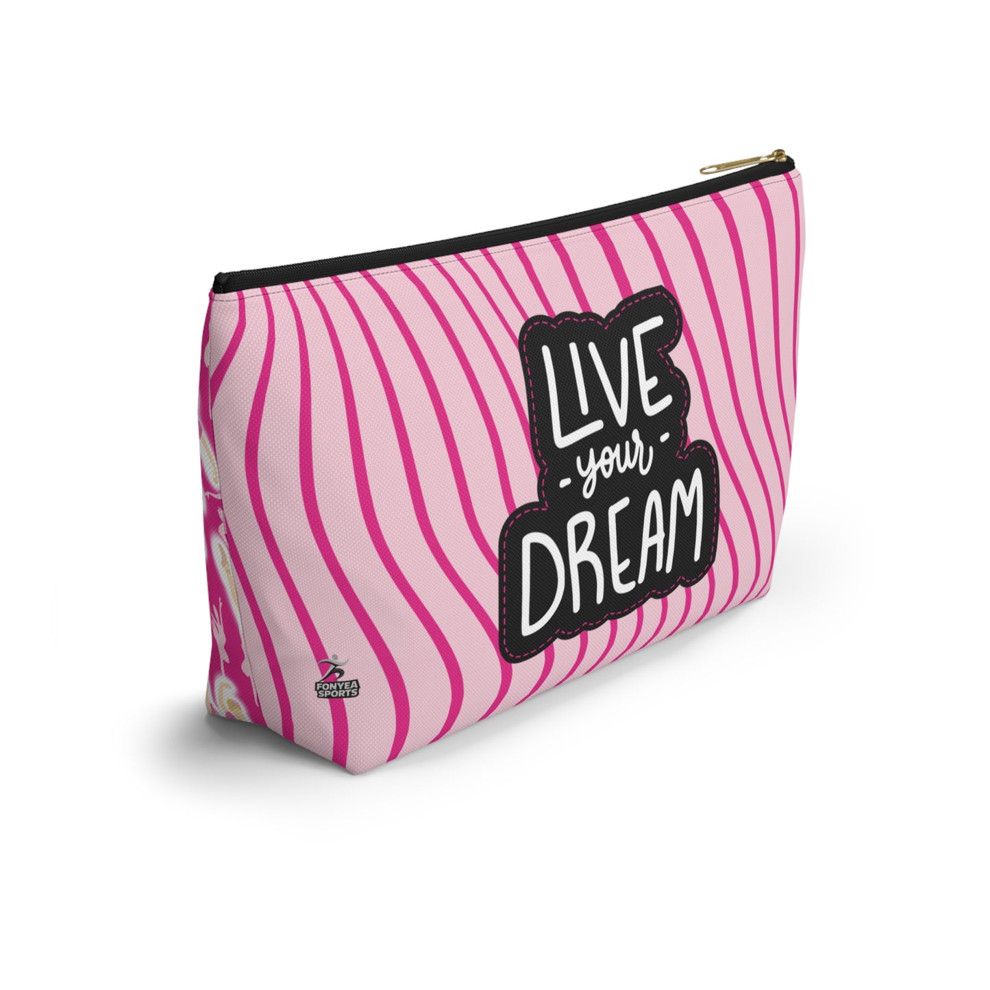 Fonyea Sports Ballerina Dance Accessory Makeup Bag Pouch