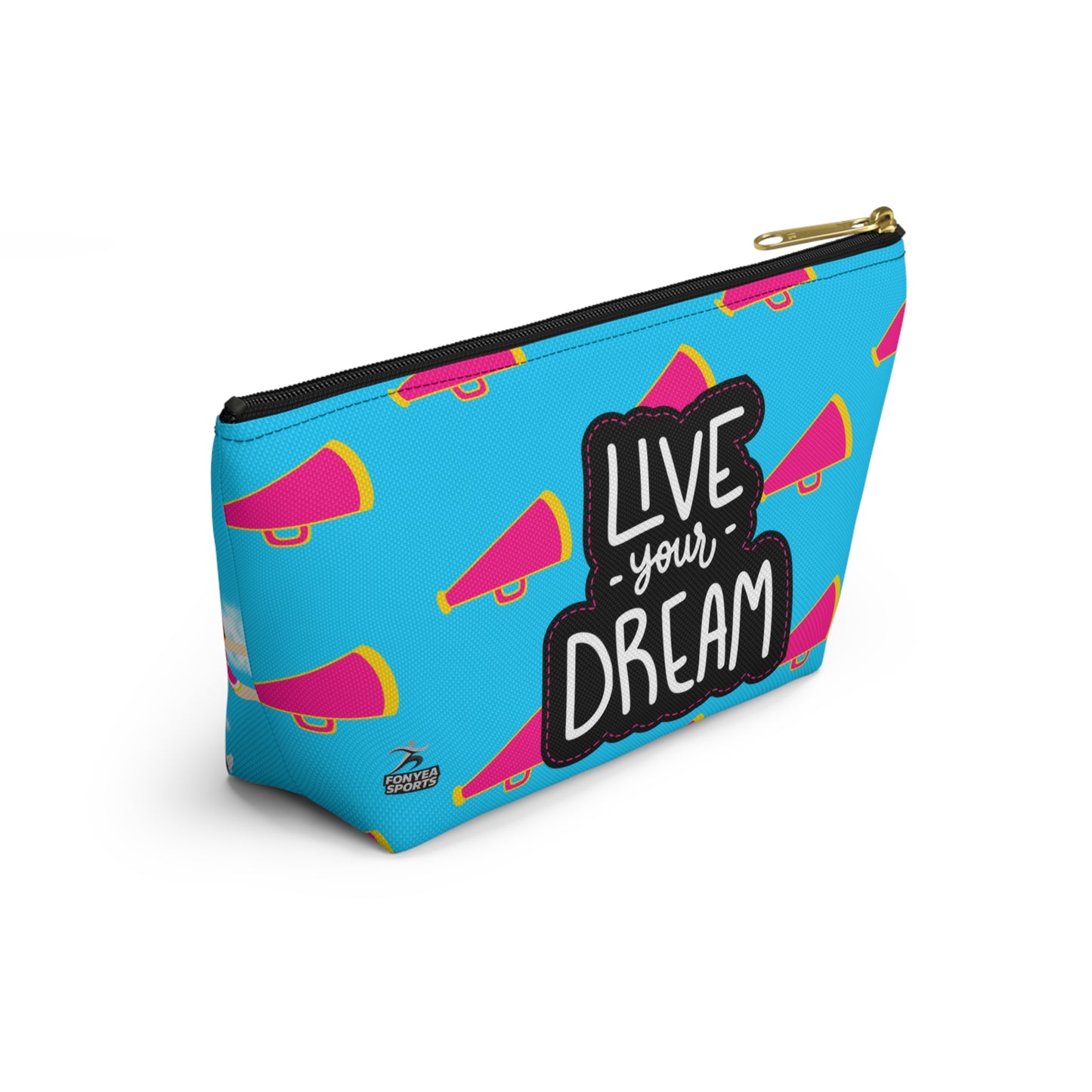 Fonyea Sports Cheer Accessory Makeup Pouch Bag