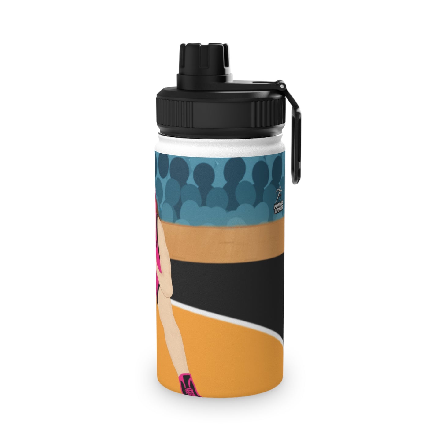 Fonyea Sports Wrestler Girl Stainless Steel Water Bottle