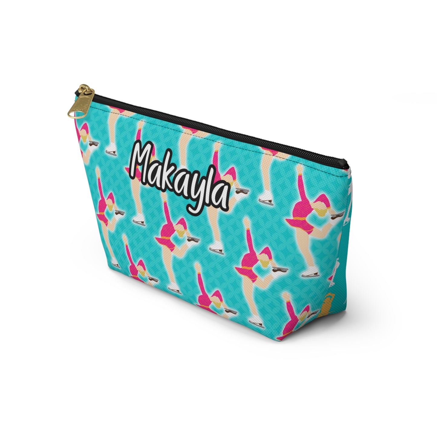 Fonyea Sports Figure Skater Accessory Makeup Pouch Bag