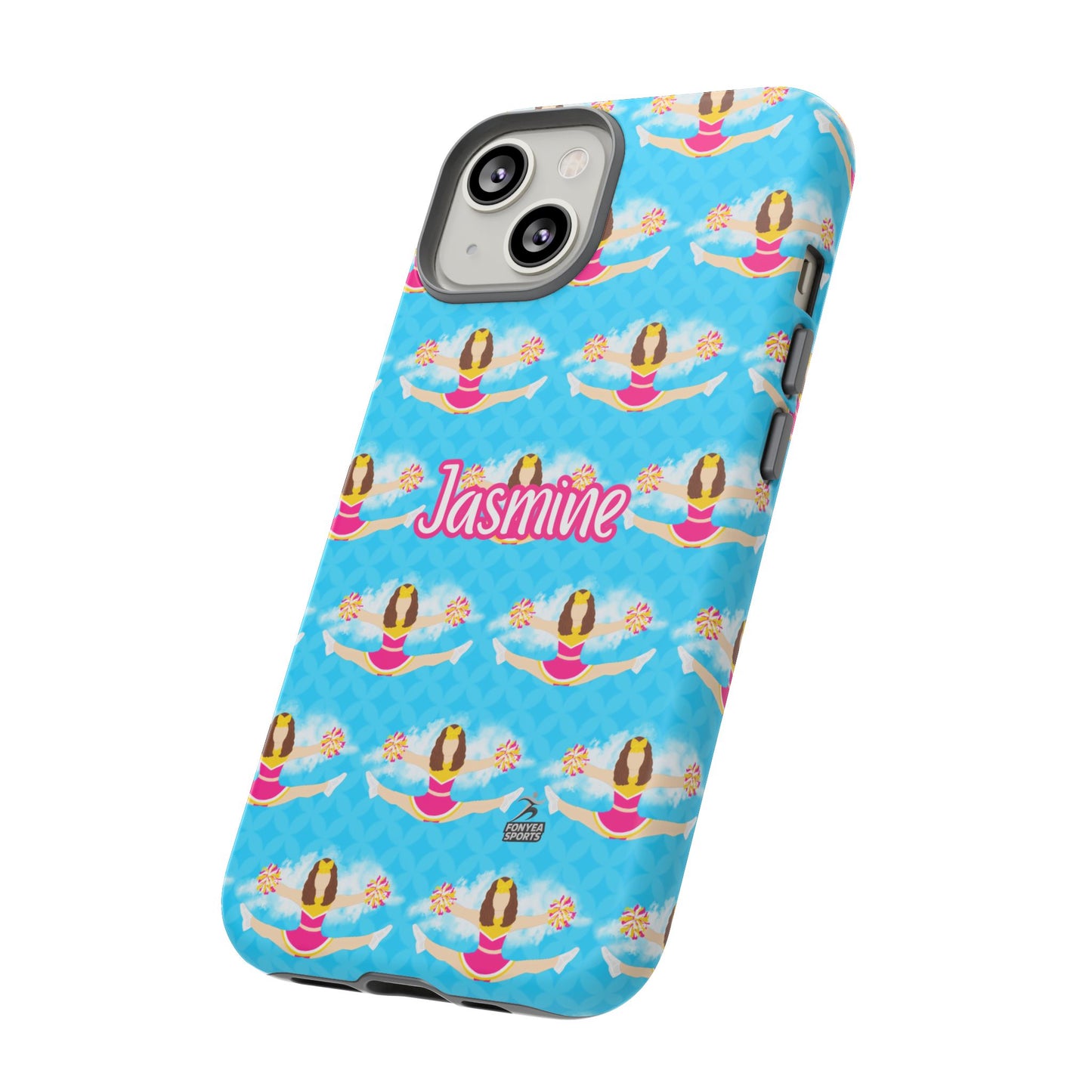Personalized Cheerleader Tough Phone Case, Fonyea Sports
