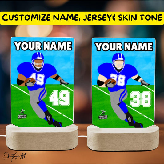 Fonyea Sports Football Acrylic LED Night Light