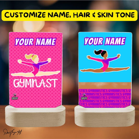 Fonyea Sports Gymnast Acrylic LED Night Light (Two Styles)