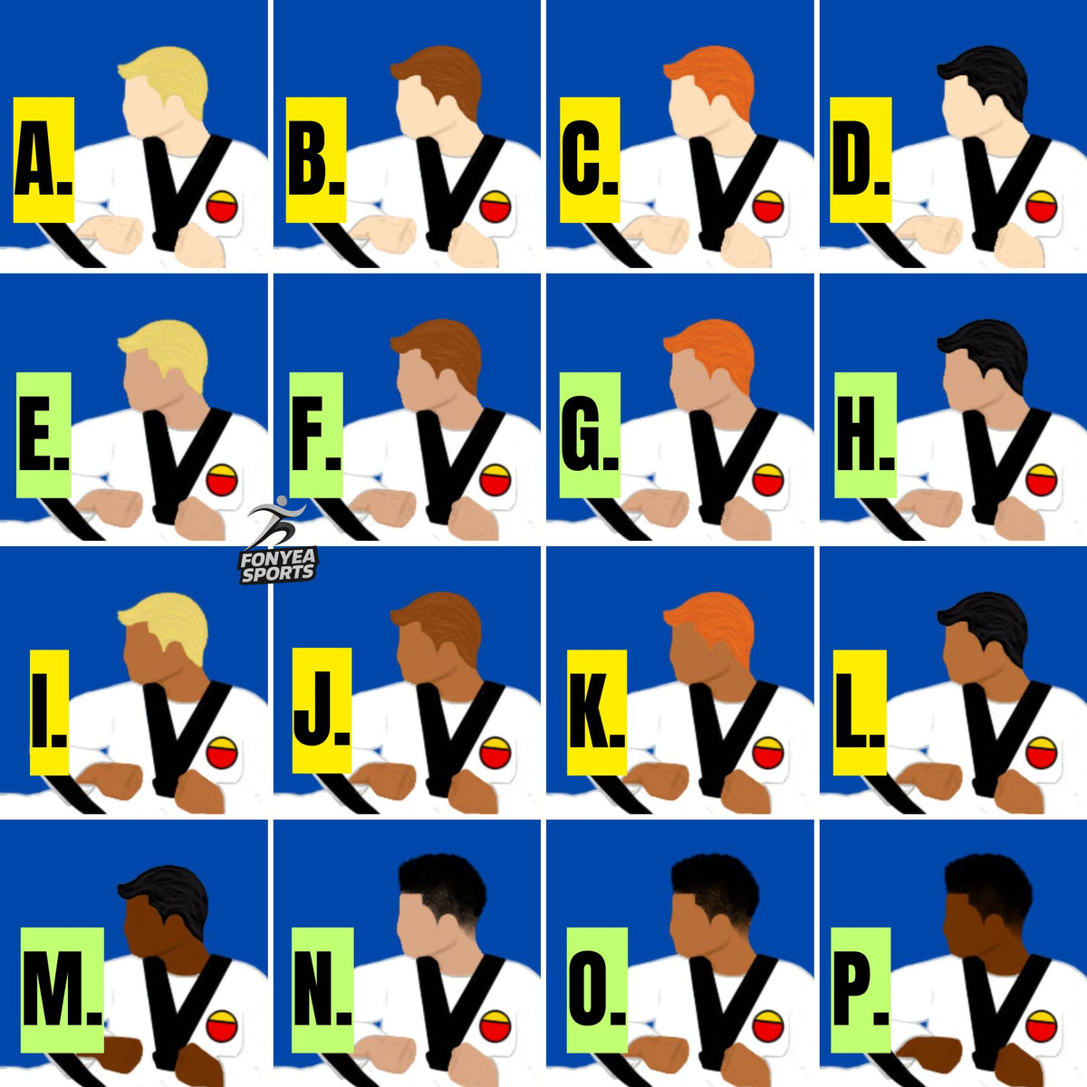 Martial Arts Boy Personalized Blank Lined Journal — Hardback Edition